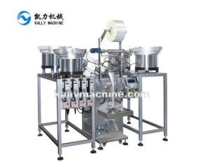 Fyra Skålar Hårdvara Skruvar Packing Machine